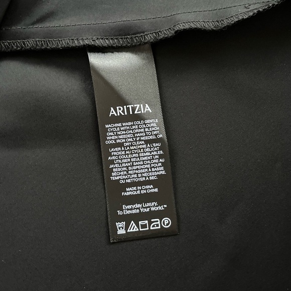 Ten Aritzia Exclusive Satin Strapless Maxi Formal Evening Cocktail Dress Sz S - Picture 14 of 14